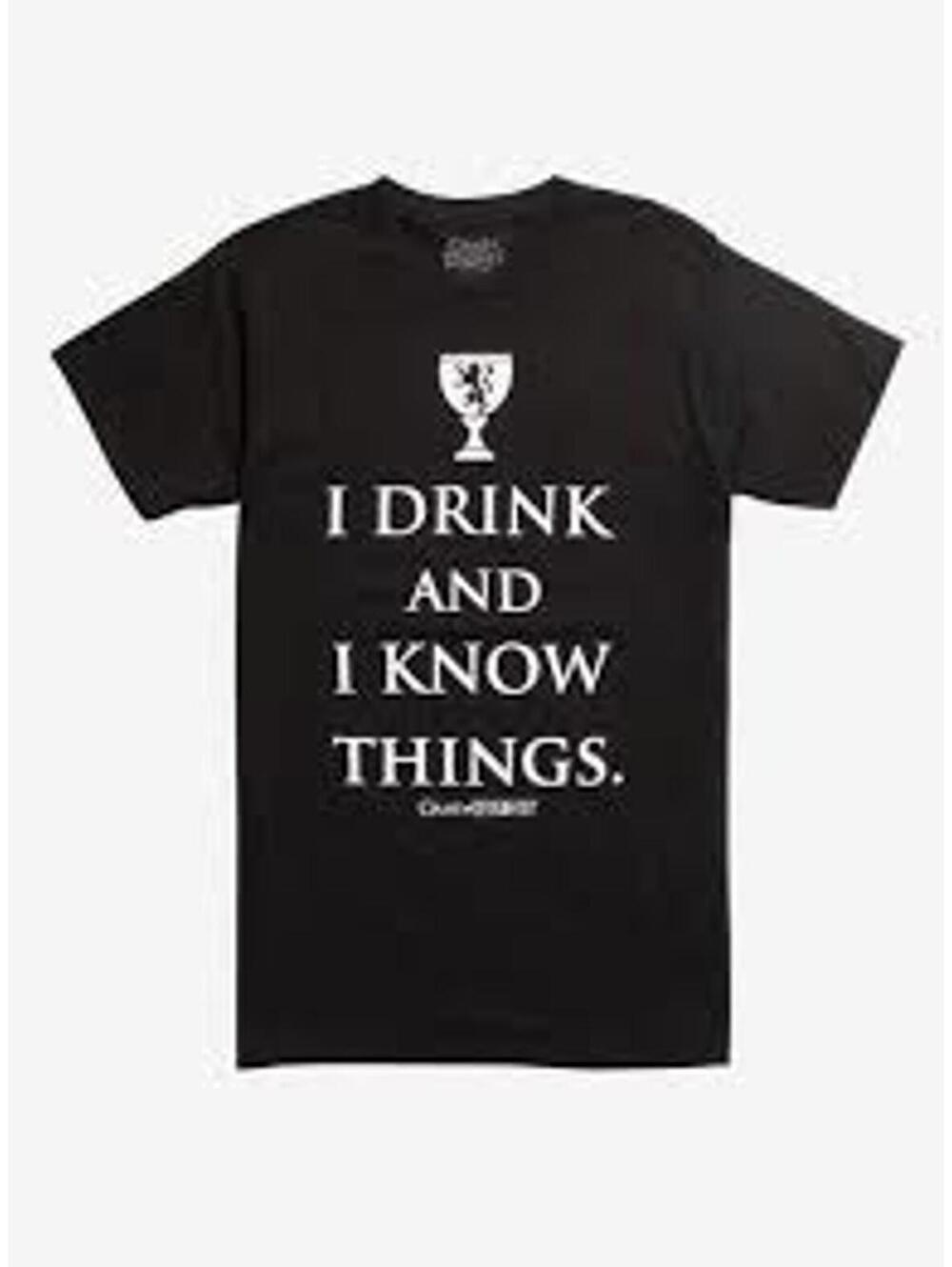 Game of thrones T-shirt.